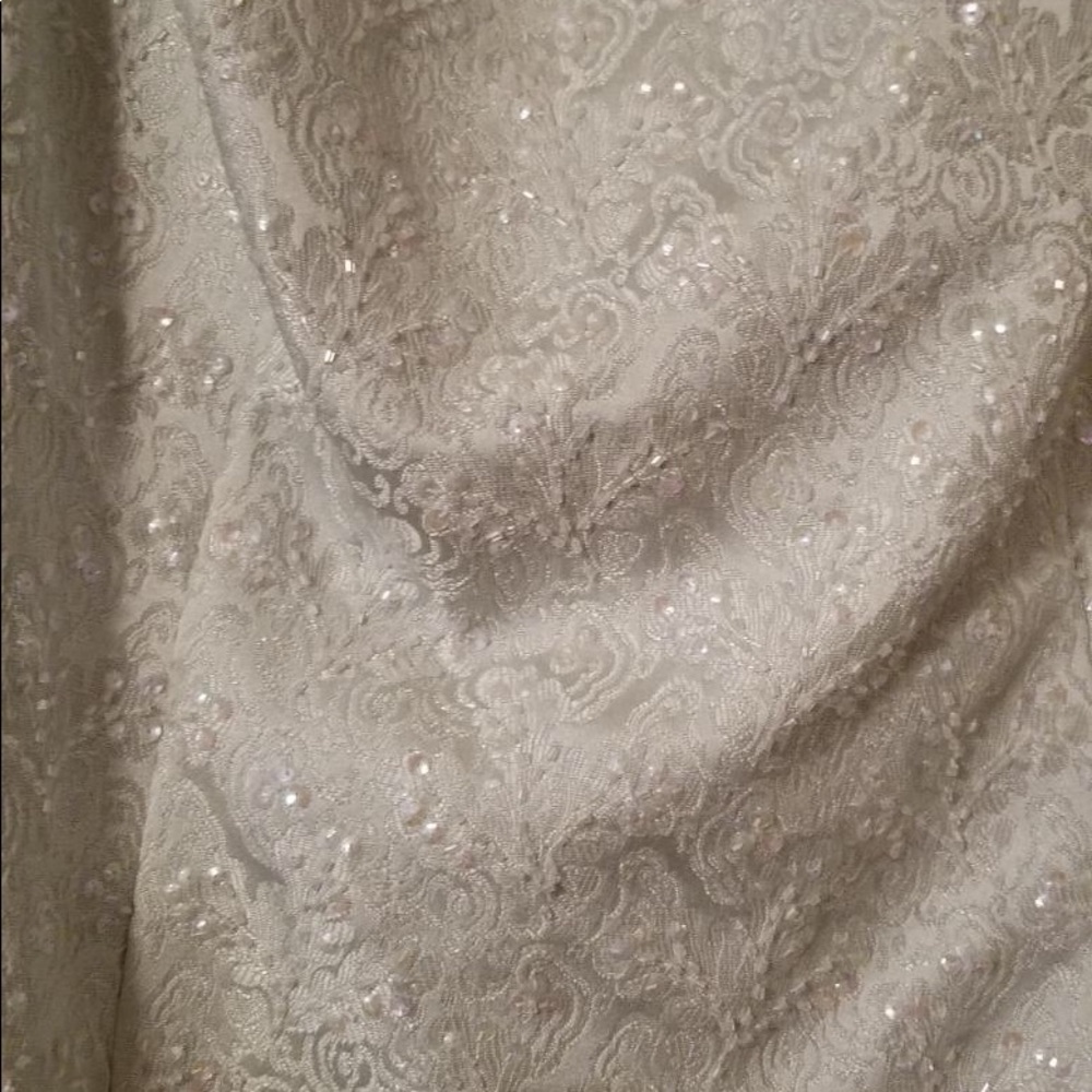 Mint Green David’s Bridal Dress - Picture 2 of 5